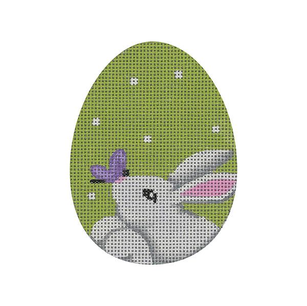 Butterfly Bunny Flat Egg