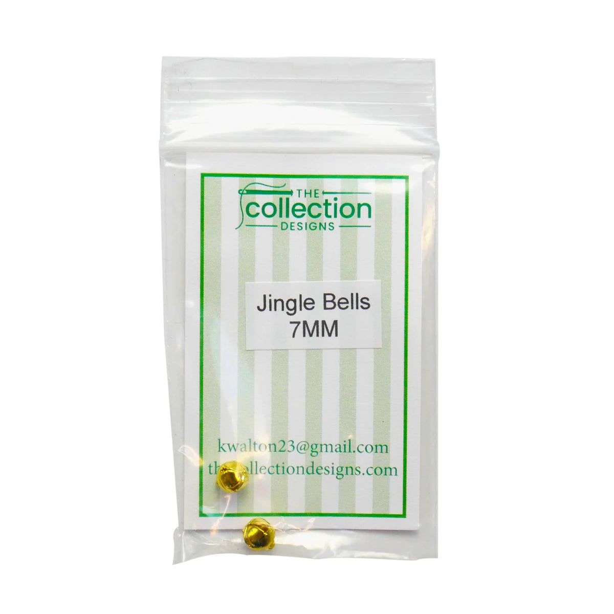 Gold Jingle Bell Embellishments