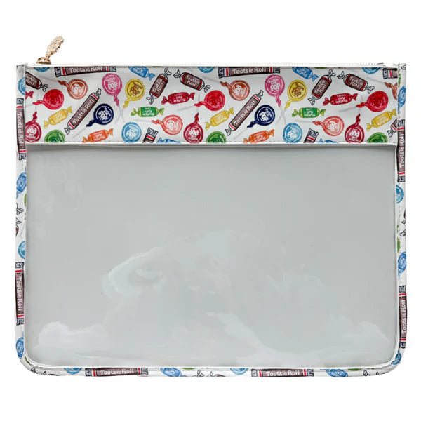 All Tootsie Pattern Leather Project Bag - The Flying Needles