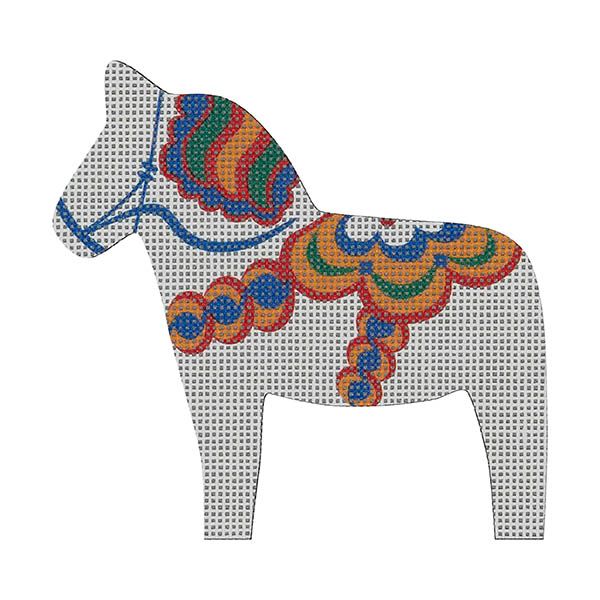 Dala Horse, White