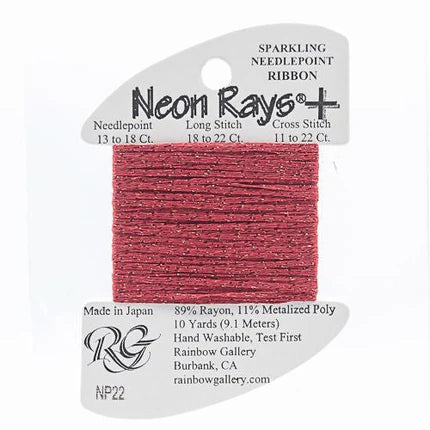 Neon Rays Plus NP22 Crimson - The Flying Needles