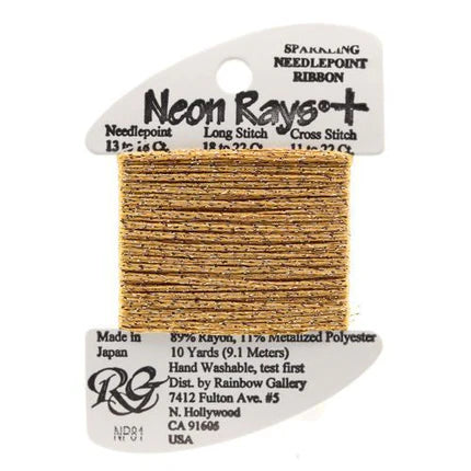 Neon Rays Plus NP81 Nutmeg - The Flying Needles