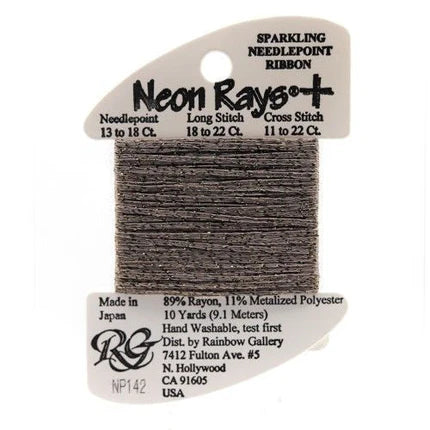 Neon Rays Plus NP142 Elephant Gray - The Flying Needles