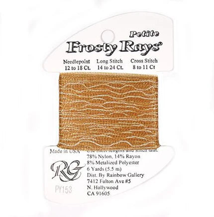 Petite Frosty Rays PY153 Old Gold Pearl - The Flying Needles