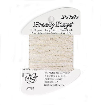 Petite Frosty Rays PY201 Pale Gold Ice - The Flying Needles