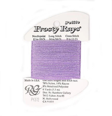 Petite Frosty Rays PY372 Light Red Violet - The Flying Needles