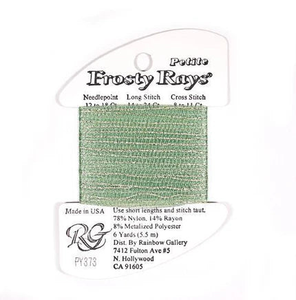 Petite Frosty Rays PY373 Light Green Gloss - The Flying Needles