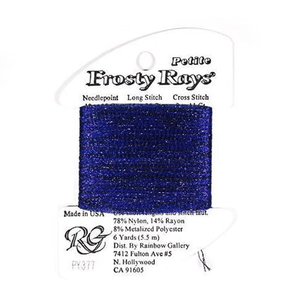 Petite Frosty Rays PY377 Dark Royal Blue - The Flying Needles