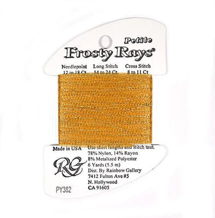 Petite Frosty Rays PY382 24 Karat Gold - The Flying Needles