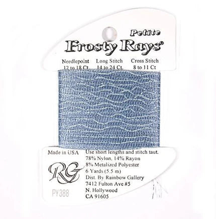 Petite Frosty Rays PY388 Winter Blue Ice - The Flying Needles