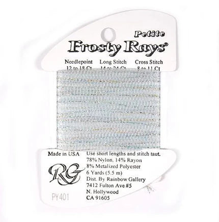 Petite Frosty Rays PY401 Light Blue Multi - The Flying Needles