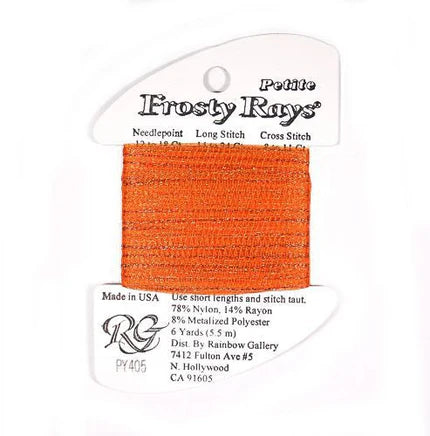 Petite Frosty Rays PY405 Autumn Orange - The Flying Needles