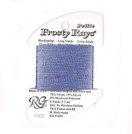 Petite Frosty Rays PY410 Light Periwinkle - The Flying Needles