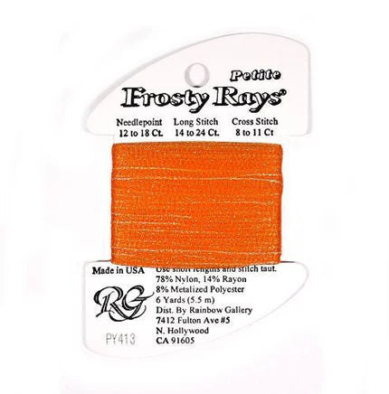 Petite Frosty Rays PY413 Orange Pop - The Flying Needles