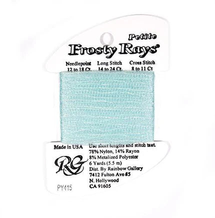 Petite Frosty Rays PY415 Aqua Splash - The Flying Needles