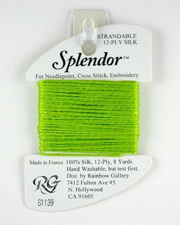 Splendor S1139 Light Neon Green - The Flying Needles