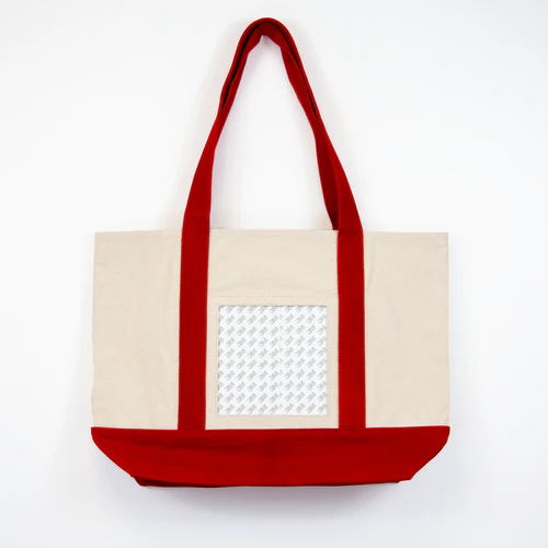 Self Finishing Canvas Tote with Insert - The Flying Needles