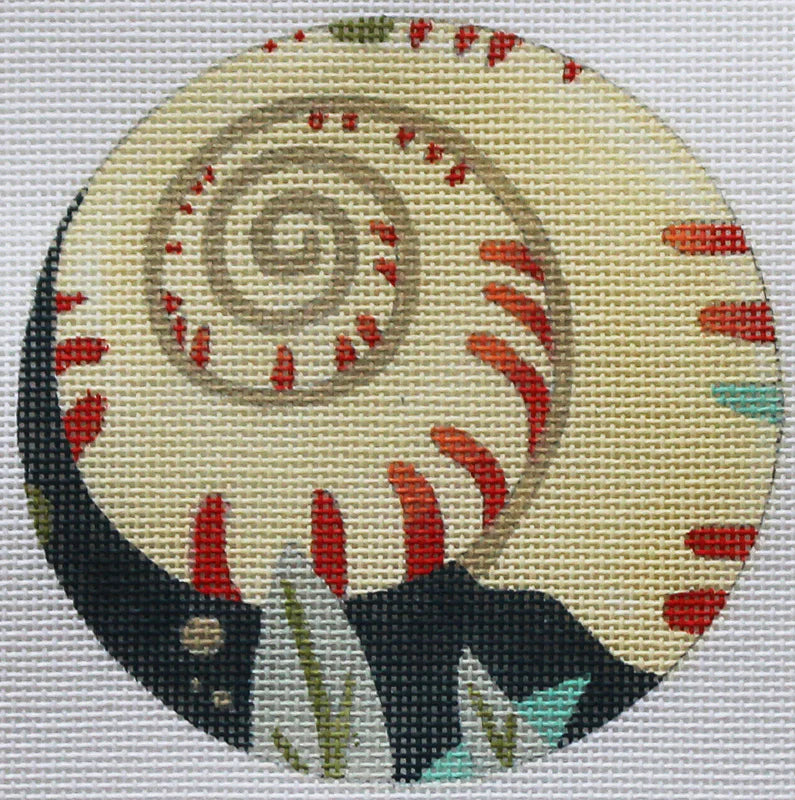By the Sea Ornament - Moon Shell - The Flying Needles