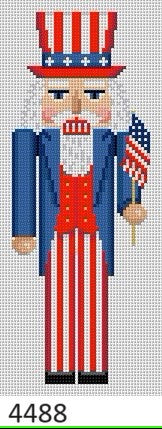 Uncle Sam Nutcracker - The Flying Needles