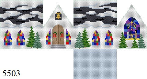 3D Church Mini House - The Flying Needles