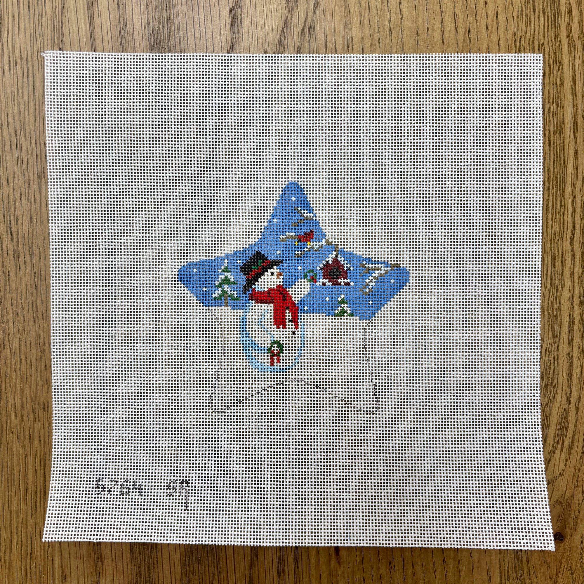 Star, Snowman with Wreaths