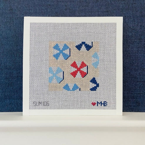 Beach Umbrellas Square - The Flying Needles