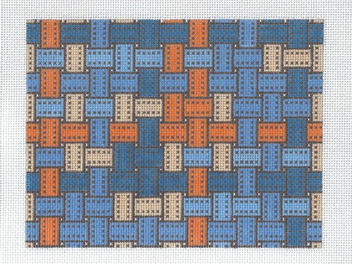 Woven Ribbon Clutch - The Flying Needles