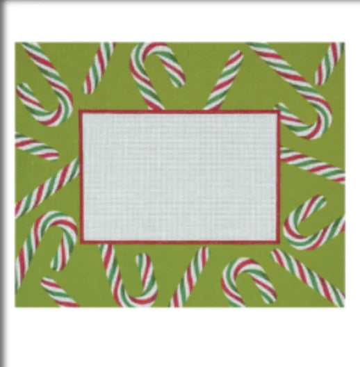 Candy Cane Frame - The Flying Needles