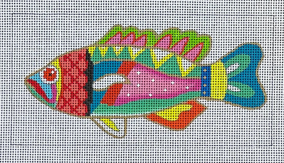 Colorful Fish Canvas - The Flying Needles