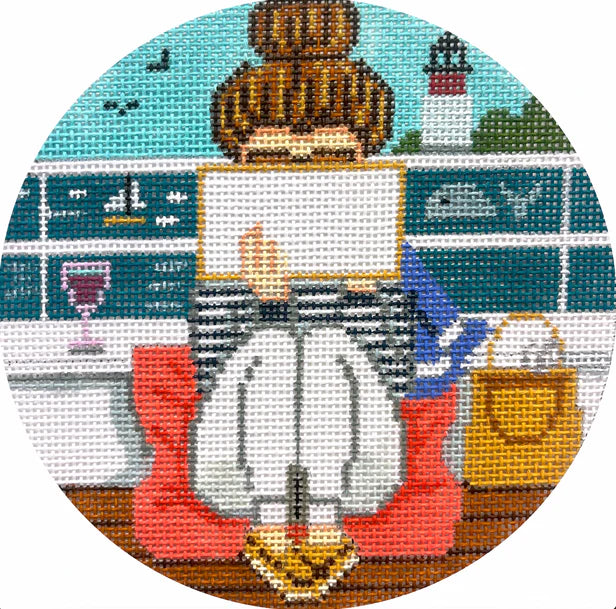 Sailing Stitching Girl - The Flying Needles