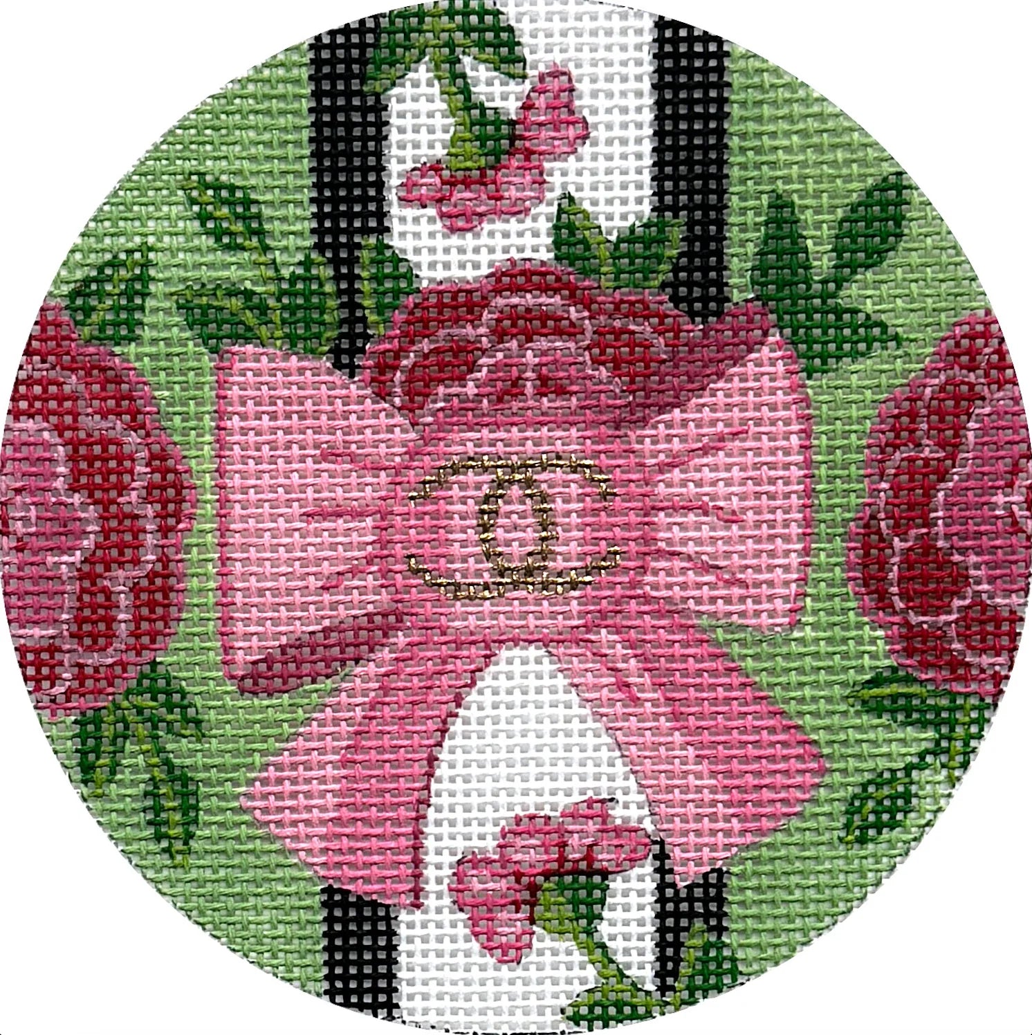 Chanel Pink Bow Round - The Flying Needles