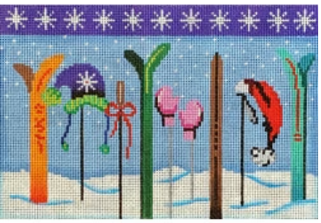 Skis, Hats, Gloves, and Snowflakes - The Flying Needles