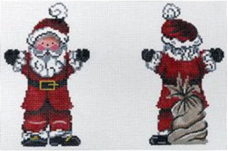 2 sided Santa - The Flying Needles