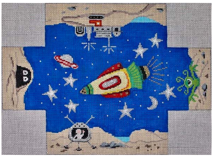 Space Ships Brick Cover - The Flying Needles