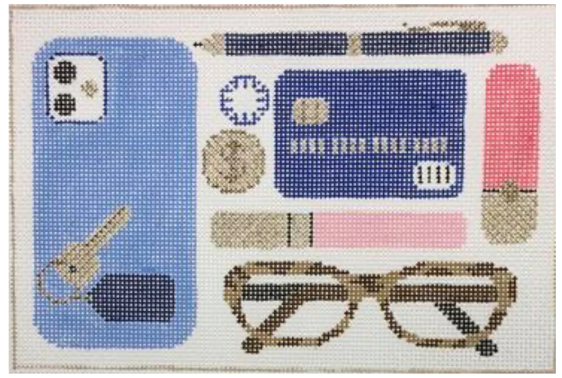 Clutch Contents Blue - The Flying Needles