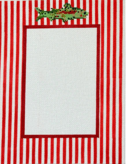 Striped Fish Frame - The Flying Needles