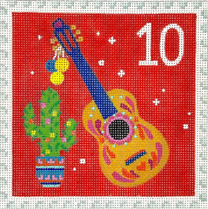 Klara Hawkins Advent Stamps (Set of 24) - The Flying Needles