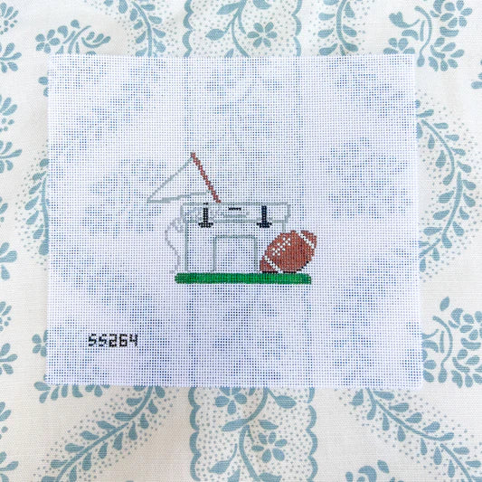 Tailgating Cooler with Football - The Flying Needles