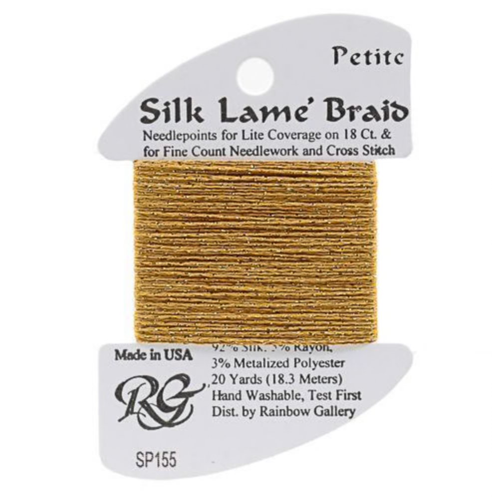 Petite Silk Lame SP155 Harvest Gold - The Flying Needles