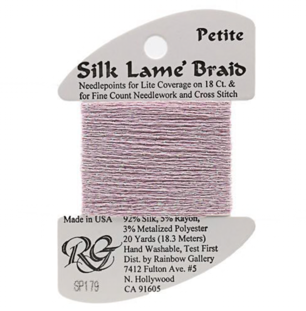Petite Silk Lame SP179 Cotton Candy - The Flying Needles