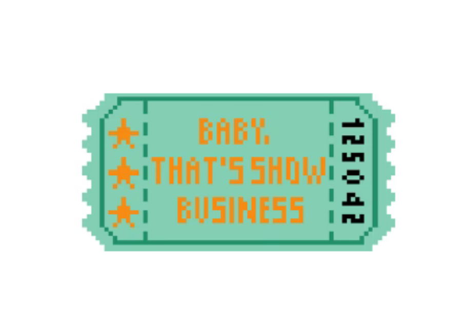 Show Business Ticket - The Flying Needles