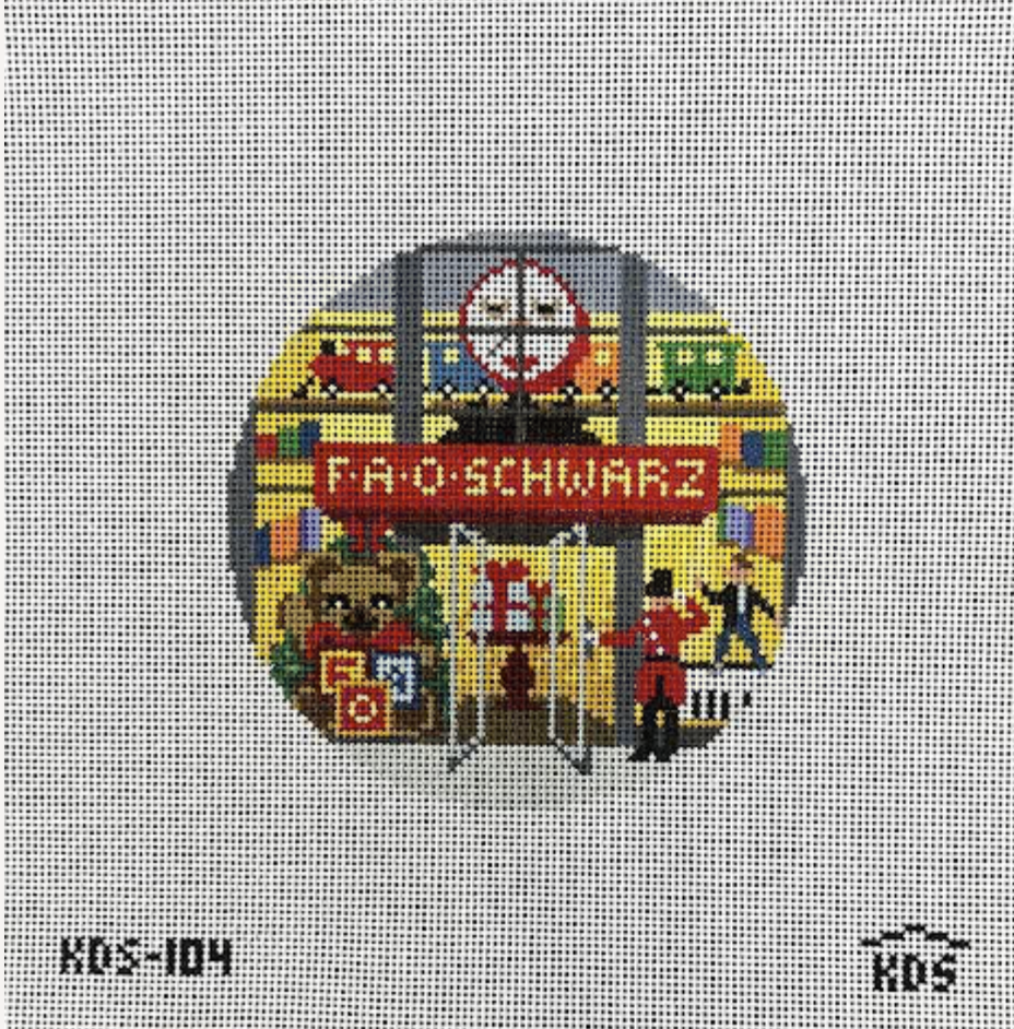 FAO Schwarz Storefront Round - The Flying Needles