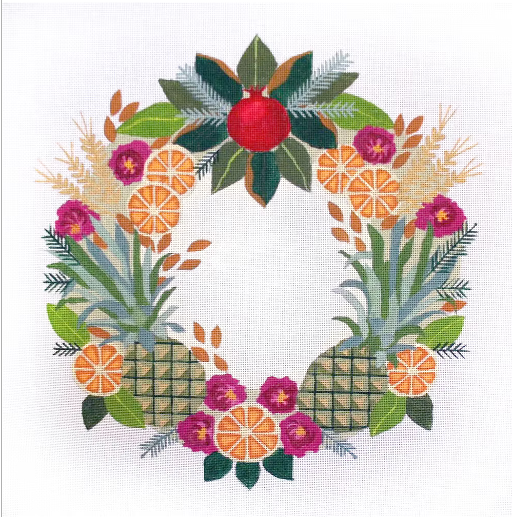 Colonial Williamsburg Wreath - The Flying Needles