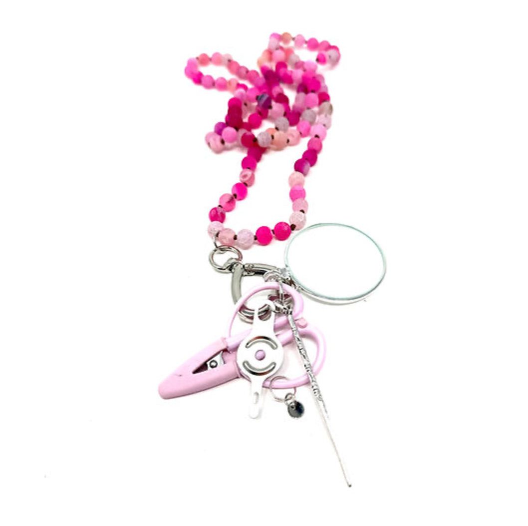 Beaded Chatelaine Necklace