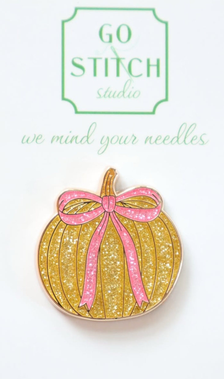 Gold Pumpkin Needleminder