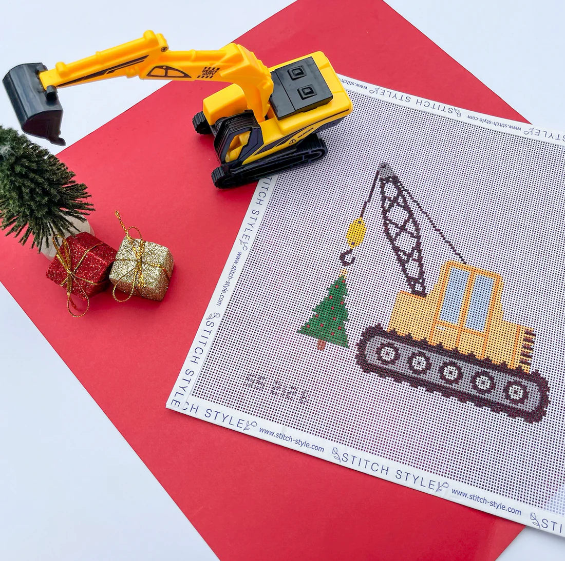 Christmas Crane with Stitch Guide - The Flying Needles