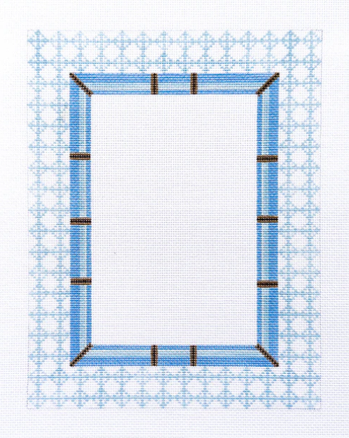 Blue Bamboo Frame - The Flying Needles