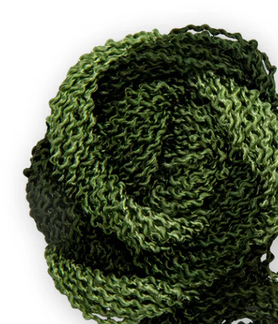 Boucle #029 Dark to Medium Khaki Green - The Flying Needles
