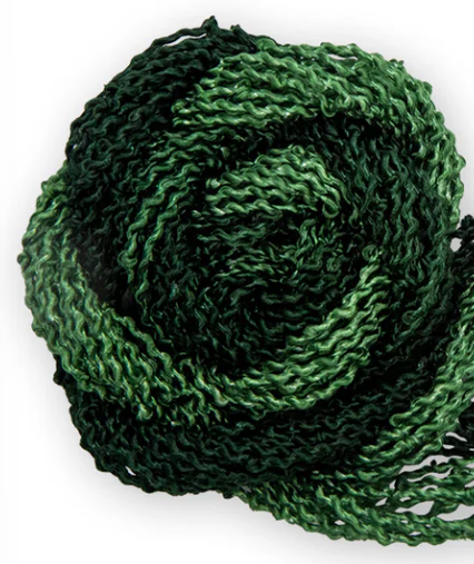 Boucle #414 Medium to Light Forest Green - The Flying Needles