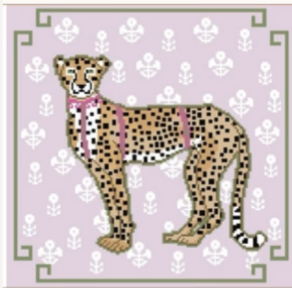 Cheetah Pillow - The Flying Needles